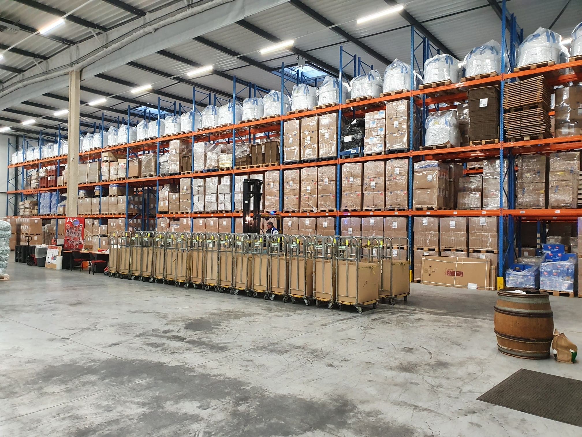 Préparation de commandes et picking en entrepôt