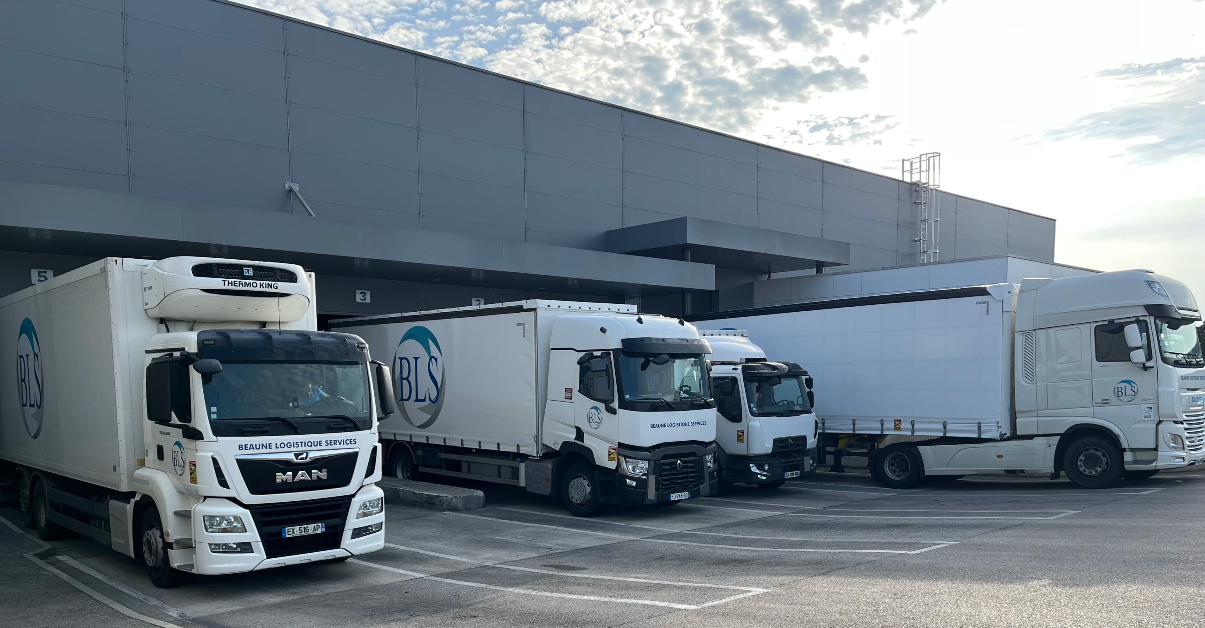 Camion BLS transport régional Bourgogne